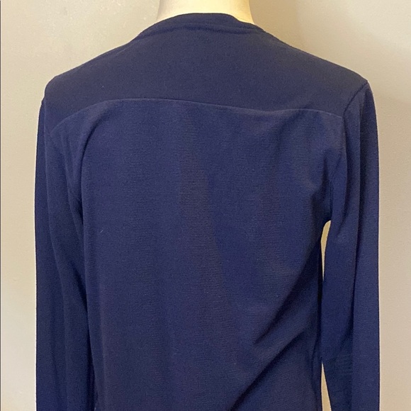 Guess Blue Long Sleeve Tee with Classic Design - Picture 7 of 7